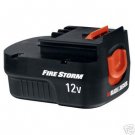 NEW BLACK & DECKER FSB12 12 Volt Slide Style Battery
