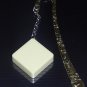 Scrabble Bookmark. Letter Blank. Green on Cream Tile.