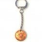 Keyring 1/4d Farthing 1951 KG VI