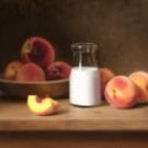 PEACHES & CREAM  8oz -  Candle Fragrance Oil FO - FREE USA SHIPPING