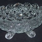 Vintage Depresion Crystal Candy Dish