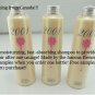 Elence 2001 Deep Breathe Shampoo For Damaged Hair with Free Samples (3 packs)