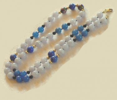 Lapis Matinee Necklace