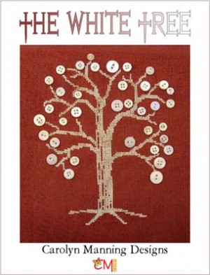CM Designs - White Tree, The (with Buttons) - Cross Stitch Pattern