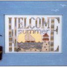 Hinzeit - Charmed - Welcome Summer - Cross Stitch Chart with Charm