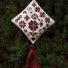 Historic Stitches - Christmas Quaker Ornament - Cross Stitch Chart