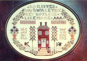 The Sewing Circle - No Place Like Home - Cross Stitch Pattern