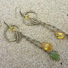 Dangle Leaf "Perhaps Love" Earrings