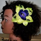 Spider Skull Flower Hairclip
