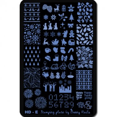 HD-E Nail Art Stamp Plate