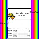 My Art Theme Candy Wrapper