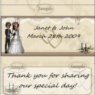 Bridal Personalized Candy Wrapper