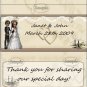 Bridal Personalized Candy Wrapper