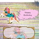 Carousal Horse Candy Wrapper