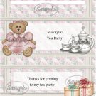 Teddy Bear Tea Party Themed Wrapper