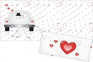 Wedding CarCandy Wrapper