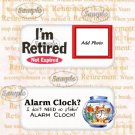 Retirement  Personalized Candy Wrapper