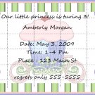 Cupcake Birthday Invite
