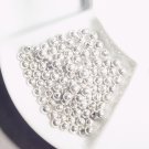 3 mm silver corrugated rounds SP3603