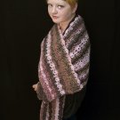 Crocheted shawl