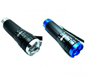 Strong LED flashlight Zoom in/ out  item C10(Lithium battery)