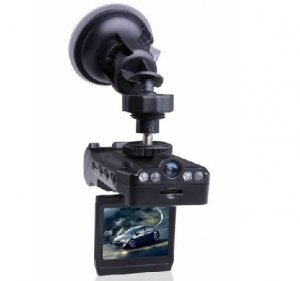 Dual Car Camera /Car Blackbox DVR with Rotatable Lens and Screen