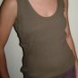 Faded Green Tank Top (SIZE M, Girls, teens)