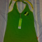 Green E-base halter top