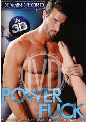Power Fuck 3d DVD 3D Double Disk (gay)
