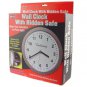 Wall Clock with Hidden Safe - hide valuables in plain view