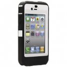 OtterBox Universal Defender Case for iPhone 4 Black Silicone & White Plastic