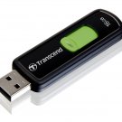 Transcend 16 GB JetFlash 500 Retractable USB Flash Drive  TS16GJF500E Black