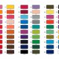 Fabric Dye - 1 Pack of Paint for 200g Clothing - Color Numbers: 41 to 61