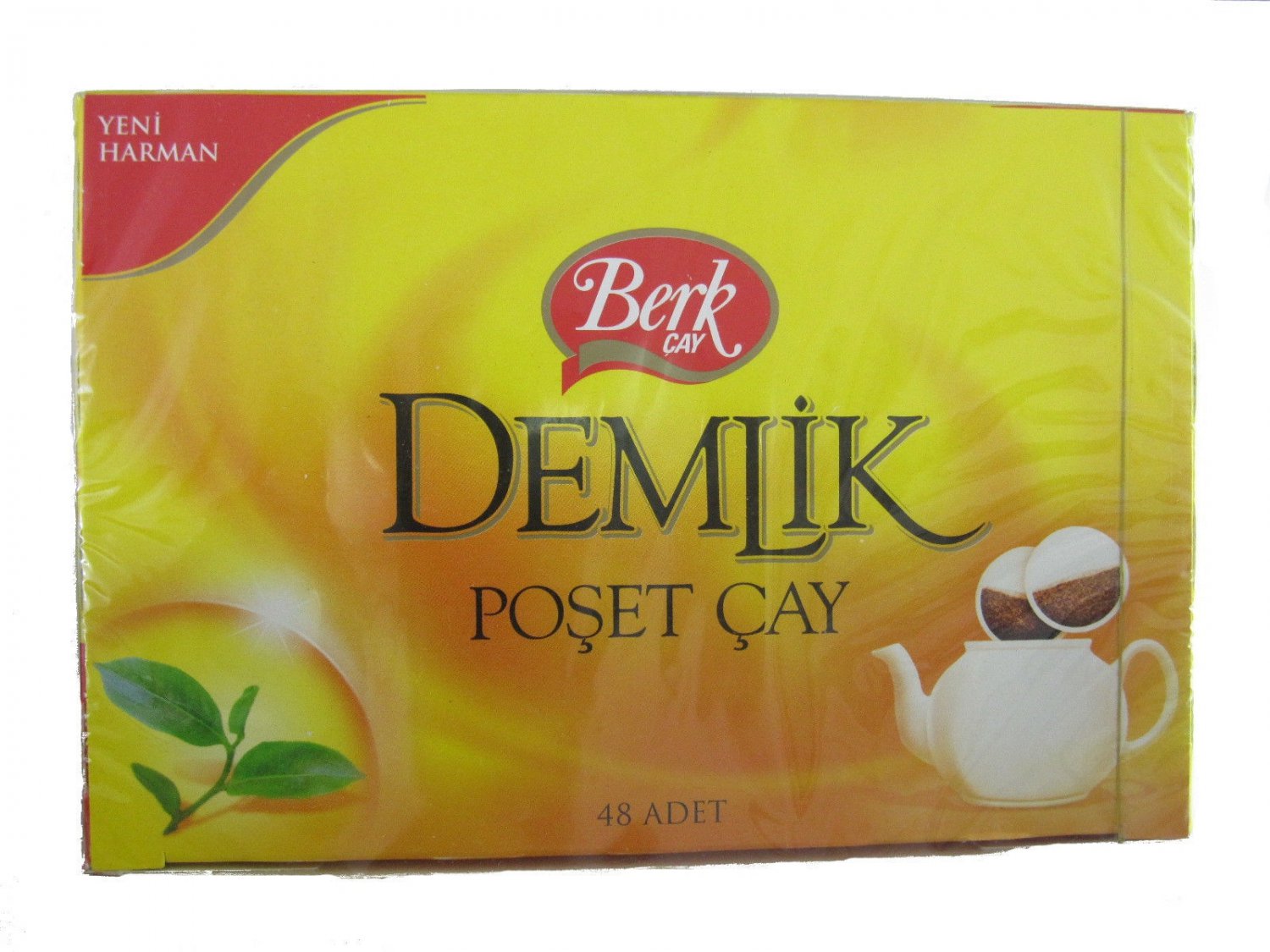 Turkish Black Tea 48 Teapot Bags/Pack Demlik Poset 1 Pack Bagged Berk