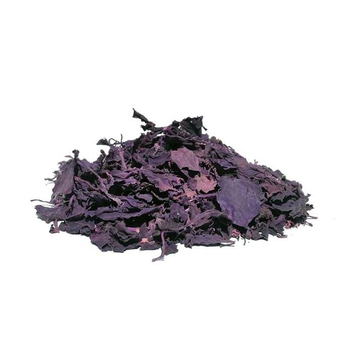 Basil Red Rubin - Ocimum basilicum 'Purpurascens' - Dried Leaves - 400 Grams