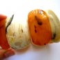 Unique Baltic Amber Butterscotch Bracelet 8.5"