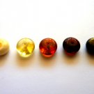 Baltic Amber Loose Pierced Beads: Butterscotch, Yellow, Cognac, Cherry, Green