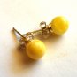 Baltic Amber Butterscotch Stud Earrings