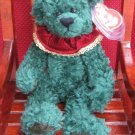 Laurel The Green Holiday Bear Ty Attic Treasure 1998 Retired