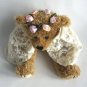 Ty Attic Treasure Eve The Tan Teddy Bear Girl Retired Plush