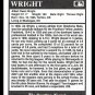1992 AB Wright #407 The Sporting News Conlon Collection Baseball Trading Card
