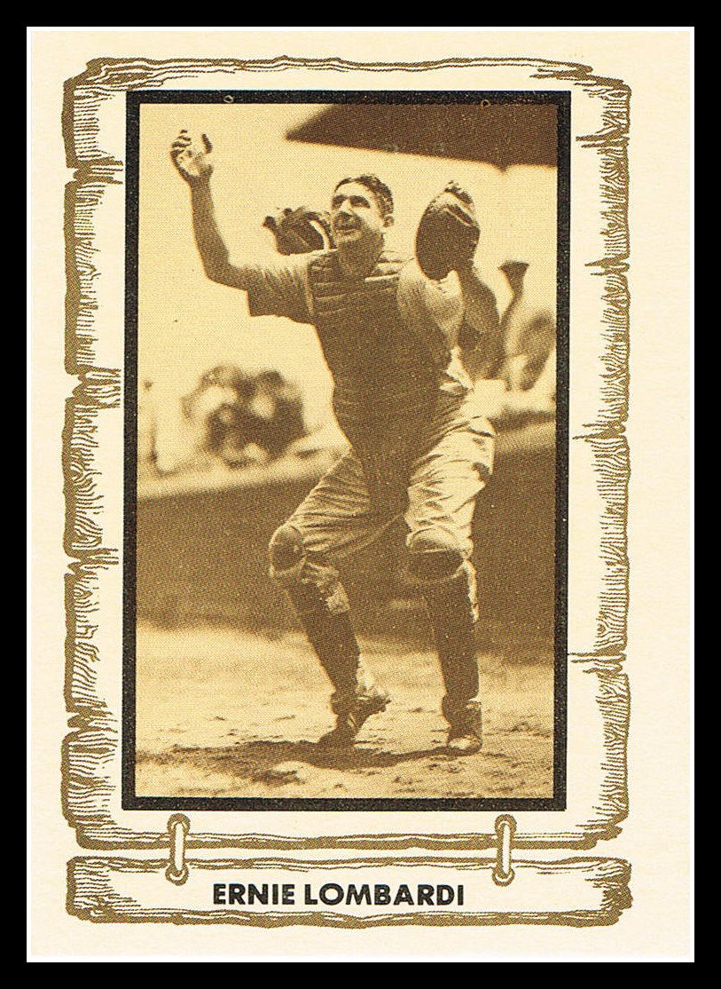 1980 Ernie Lombardi 11 Cramer Sports Promotions Baseball Trading Card