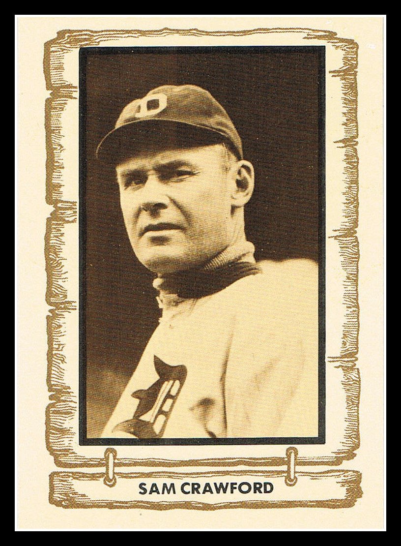 1981 Sam Crawford 55 Cramer Sports Promotions Baseball Trading Card