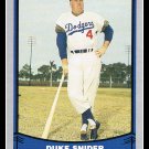 1988 Duke Snider #55 Pacific Baseball Legends Trading Card 1988 Duke Snider #55 Pacific Baseball Legends Trading Card