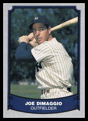 1988 Joe Dimaggio #100 Pacific Baseball Legends Trading Card