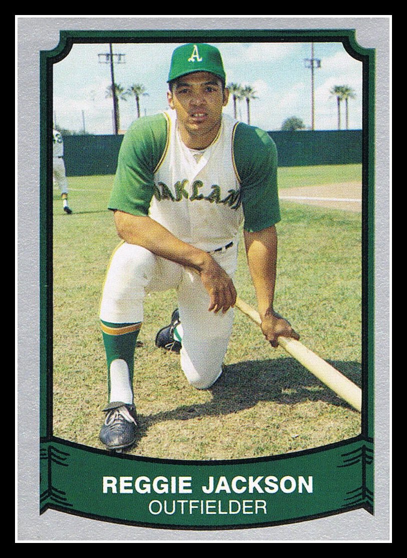 1989 Reggie Jackson 111 Pacific Baseball Legends Trading Card