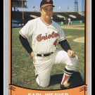 1989 Earl Weaver #179 Pacific Baseball Legends Trading Card