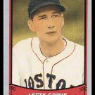 1989 Lefty Grove #185 Pacific Baseball Legends Trading Card 1989 Lefty Grove #185 Pacific Baseball Legends Trading Card