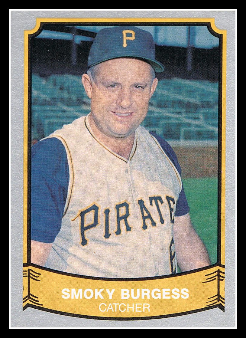 1989 Smoky Burgess 201 Pacific Baseball Legends Trading Card