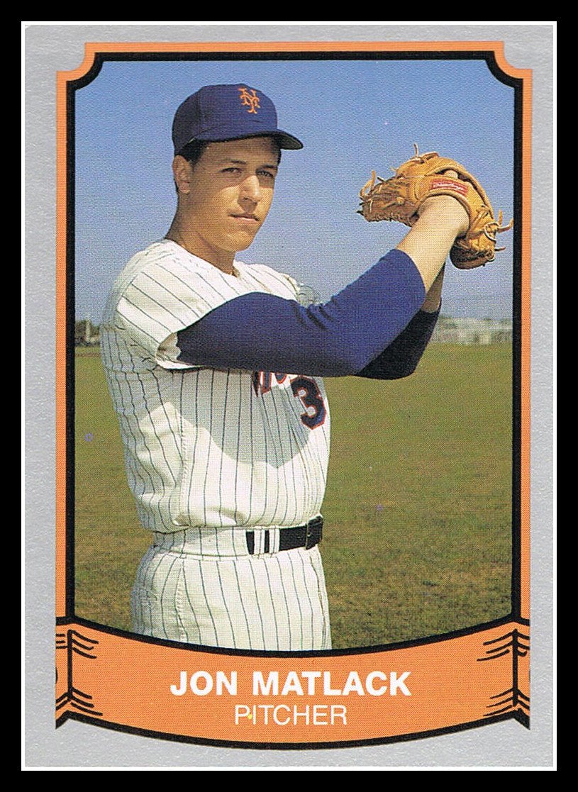 1989 Jon Matlack #214 Pacific Baseball Legends Trading Card